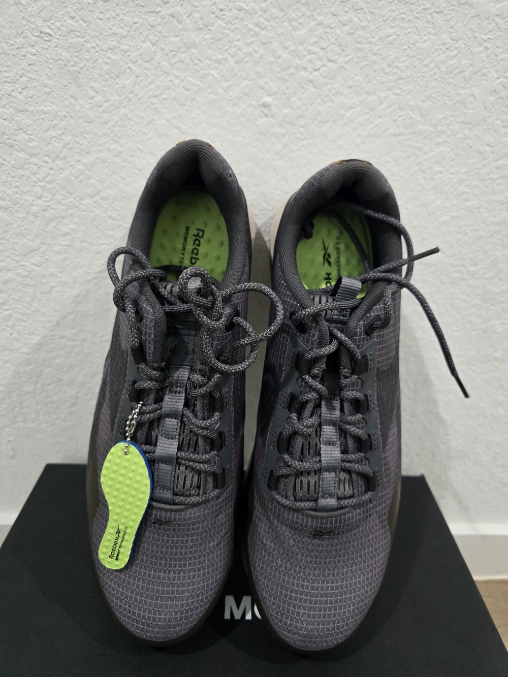 Reebok Unisex Nano X1 Adventure Composite Toe Shoes - Gray/Black - Picture 3 of 7